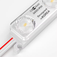 Modules d'injection SMD 2835 corée haute luminosité 24v 160 degrés 3 leds lumière LED DC12V 1.2W Module LED extérieur étanche IP65