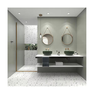 Morandi 마이크로 시멘트 600x1200mm 매트 단색 전신 미끄럼 바닥 벽 도자기 타일 - Product Image 1