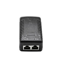 Bon prix Adaptateur de type prise murale Injecteur POE 10/100Mbps 48V 0.5A 1A 24W Sortie RJ45 non standard pour système de vidéosurveillance de caméra