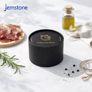 Tube en carton kraft personnalisé avec logo pour emballage de gâteaux, biscuits, fromages, aliments secs et tranches de porc de qualité alimentaire - Product Image 3