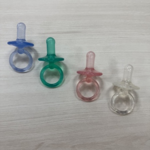 Sucette en silicone pour bébé de 0 à 12 mois, prix d'usine en gros, haute qualité, écologique, certifiée CE, sans BPA - Product Image 2