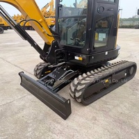 Performances Puissantes - Mini-Excavatrice d'Occasion SANY SY26U - Petite Excavatrice de 2 Tonnes avec Moteur Euro IV - Machine de Construction SY26 - SANY SY26U