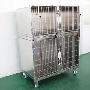 กรงสุนัขสแตนเลส 304 ขายส่ง ทนทาน สำหรับใช้ในร่มและกลางแจ้ง - Product Image 5