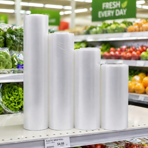 Sacs à légumes perforés en rouleau, sacs en HDPE de qualité alimentaire pour l'emballage des fruits et légumes - Product Image 1