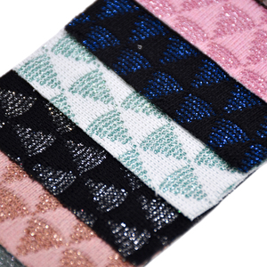 Bán buôn rắn bền nhiều màu hình học PU long lanh vải cho cao gót/Giày thường trang trí nguyên liệu - Product Image 1