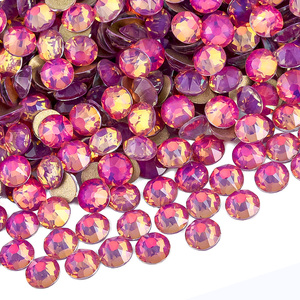 Blinginbox พลอยเทียมแก้วหลังแบนแบบ2088ตัดเป็น SS16-SS30เล็บแบบไม่ใช้ความร้อนสำหรับเครื่องแต่งกายในงานเทศกาล - Product Image 2