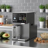 Système purificateur d'eau de bureau électrique 4-en-1 Filtration RO Machine à glaçons Distributeur d'eau instantané en plastique chaud/froid