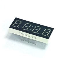 Pantalla LED de 7 Segmentos de 0.4 Pulgadas y 4 Dígitos, Luz Blanca de Alto Brillo para Medidor Digital Industrial, Módulo Indicador de Parámetros
