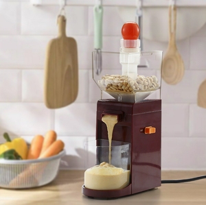 Molinillo de maní casero completamente automático, máquina licuadora pequeña eléctrica doméstica <span class=keywords><strong>para</strong></span> asar anacardos, cacahuetes, nuevo - Product Image 2