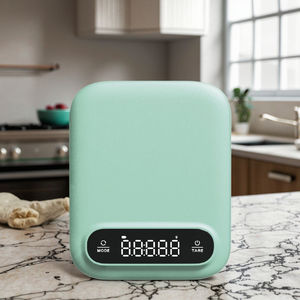 Nova Cozinha Balanças Eletrônicas 5000g 1g Cooking Scale Fabricante ABS Plastic Digital Food Scale para Pesagem Doméstica - Product Image 2