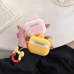 Casque cas Pour <span class=keywords><strong>Airpods</strong></span> Pro 3D Dessin Animé Mignon Porcelet Ours Earpods pour <span class=keywords><strong>Airpods</strong></span> 3 <span class=keywords><strong>Cochon</strong></span> Sans Fil Écouteur Couverture - Product Image 3