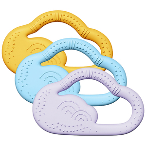 Bán buôn bé đào tạo mọc răng đồ chơi không thấm nước và nhiệt độ cao <span class=keywords><strong>Teether</strong></span> mềm mại và nhẹ nhàng cho trẻ sơ sinh răng bé - Product Image 4