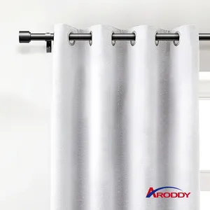 ARODDY 18 "-28" occhiello tenda pali Set per camera da letto soggiorno cucina asta tenda estensibile con staffe