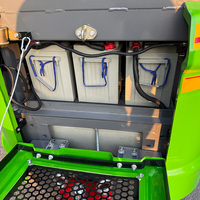 Caricatore Elettrico Compatto con Batteria 60V, Pala Gommata a Zero Emissioni con Benna Standard per Movimentazione Materiali