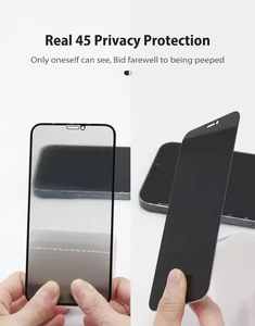 Bảo Vệ Màn Hình Riêng Tư Chống Gián Điệp Tempered Glass Đối Với <span class=keywords><strong>iPhone</strong></span> 14 13 Phim Bảo Vệ Cho <span class=keywords><strong>iPhone</strong></span> 12 16 Pro Max 15 16 Cộng Với SE XR - Product Image 4