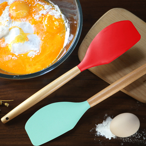 Nhà và nhà bếp Silicone Spatula không dính cao su Spatula chịu nhiệt nướng bánh bơ spatulas nhà bếp scrapers - Product Image 2