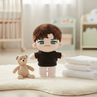 Peluche douce avec un design de dessin animé mignon pour les cadeaux d'anniversaire des enfants et la décoration de la chambre à coucher