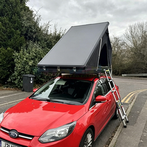 Outdoor Camper <b>Car</b> Roof Tent Wholesale Rooftop Tent Hard Shell Dachzelt Hartschale Lightweight <b>Car</b> Roof Top Tent For 4 Person - Product Image 4