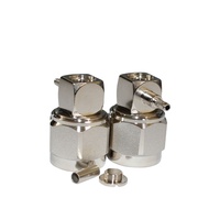 Alimentation d'usine N-C-JW1.5 à angle droit mâle Jack N connecteur à sertir RG316 RG174 câble assemblage mâle N connecteur