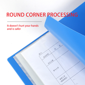 <span class=keywords><strong>A4</strong></span> Kích thước đa-trang 80 trang rõ ràng PP bảo vệ tùy chỉnh màu sắc trình bày tập tin thư mục văn phòng tài liệu lưu trữ hộp trường - Product Image 6