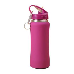 Gym Workout Portable Insulated <b>Water</b> <b>Bottle</b> 600ml <b>750ml</b> 304 Stainless Steel Double Wall Vacuum Straw Lid Leakproof Beverage Pot - Product Image 2
