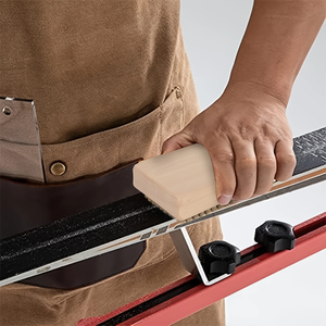 Trượt tuyết/Snowboard sáp bàn chải Kit Tiền Thưởng kim loại scraper cạnh tập tin đồng/nylon/ngựa Bàn chải tóc để đánh bóng DIY lớp OEM - Product Image 4