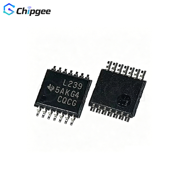 Chipgee Quad Differential Comparator, 4-Channel Open-Collector Voltage Comparator IC LM239PWR