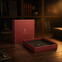 Boîte cadeau de luxe personnalisée en carton rigide avec couvercle et base, emballage écologique en deux parties avec logo personnalisé