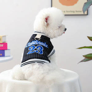 Nueva ropa de otoño/invierno para mascotas, para perros pequeños, cachorros, perros y gatos felices, jerseys cálidos y cómodos California 23 - Product Image 1