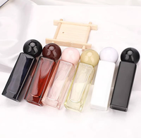 Atomiseur de parfum en verre haut de gamme 30 ml, flacon pulvérisateur vide, échantillon de voyage, rose, jaune, bordeaux, directement de l'usine