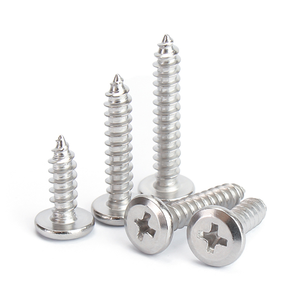 Tornillos de Roscado Métricos Feide M3-M10, Acero Inoxidable, Acabado en Zinc, Rosca Fina, Longitudes 25mm 40mm 50mm - Product Image 1