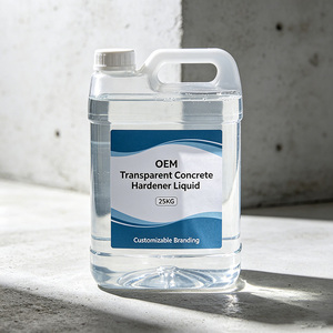 Durcisseur de béton transparent OEM liquide 25KG, qualité industrielle, traitement des sols au silicate - Product Image 1