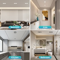 Fabricant de modules de spots encastrés à tête simple ou double GU10, luminaire réglable à LED, grille de plafond, boîtier de spot encastré