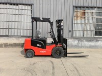 Chariot élévateur à fourche électrique à batterie 2, 3 et 4 tonnes, moteur AC, 3m et 4m, alimenté au lithium, pour environnements intérieurs écologiques