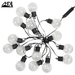 RGB <span class=keywords><strong>LED</strong></span> đầy màu sắc ánh sáng chuỗi không thấm nước IP65 điều khiển từ xa ứng dụng trong nhà/ngoài trời marquee Đèn trang trí 15m cho sân - Product Image 2