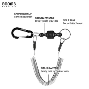 Break Weight 2kg/4.5lb Fish Tackle Tools Strong Magnetic Net Quick Release Keychain Connector Clips Net Holder