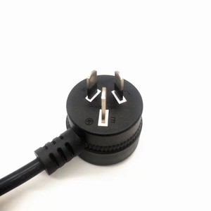 Cable de alimentación CA con enchufe de 10A, cable de PVC tipo SJTOW para electrodomésticos - Product Image 1