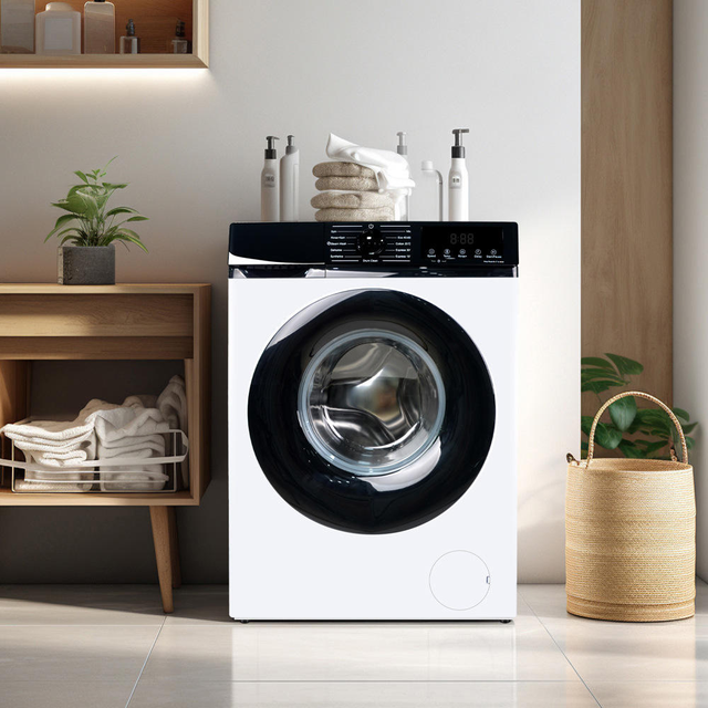 Frequency Conversion Stainless Steel Drum Washing Machine Class Energy Efficiency Automatic Electronic Control 8.1-9.0kg
