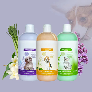 500ml tự nhiên hữu cơ làm giảm khô ngứa da Pet Dog Làm sạch Grooming 2 in1 dầu gội đầu và điều hòa - Product Image 1