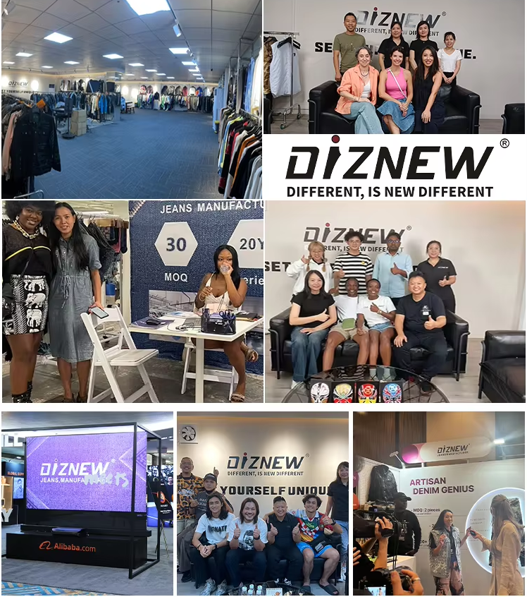DiZNEW Rhinestone Jeans Set Custom Custom Logo Distressed Jackets And Jeans Short Sets Designer Summer Set For Men
