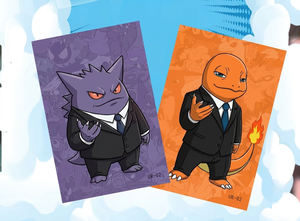 Caja Sorpresa de Acrílico con Diseño de Anime Pokémon, Paquete de Tarjetas Coleccionables Meme Misteriosas para Transmisiones en Vivo de <span class=keywords><strong>TikTok</strong></span> - Product Image 3