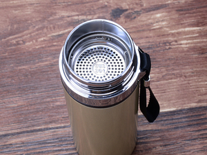 Creative 304 Stainless Steel Business Cup Promotion Gift Vacuum <b>Flask</b> Water <b>Bottle</b> Wholesale With String Rope Ring - Product Image 3