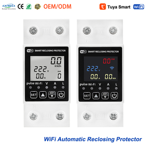Disjoncteur intelligent Wi-Fi TUYA AVP 220V 110V 1P+N avec contrôle à distance par application, protection contre les fuites 63A et réenclenchement automatique - Product Image 2