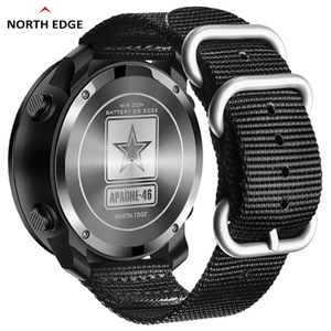 NORTH EDGE APACHE-46 Men Digital <b>Watch</b> Outdoor Sports Running Swimming Outdoor Sport <b>Watches</b> Altimeter Barometer <b>Compass</b> WR50M - Product Image 2