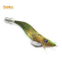 Umpan Pancing SquidJig Plastik Keras Gurita Sotong Bercahaya Squid Jig 2.0 #   2.5 #   3.0 #   3.5 #   4 #