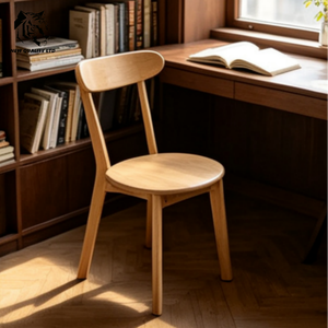 Silla de comedor de madera personalizada, ecológica, para hotel, de proveedor chino, buen precio, MOQ bajo, personalizable, muebles para comedor. - Product Image 3