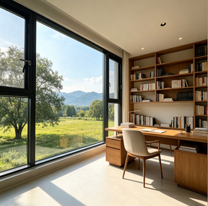 Fenêtres à battants en aluminium à double vitrage insonorisées et isolées NFRC DesignImpact, efficacité énergétique - Product Image 3