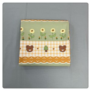 Funda de Edredón Plana Estampada Reactiva 100% Poliéster, No Desechable, con Funda de Almohada, Admite Patrones de Tela Personalizados. - Product Image 5