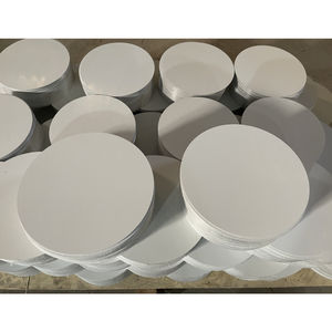 2026 Beijing Dalijia Grosir Papan Logam Aluminium Putih Mengkilap untuk Sublimasi Pewarna Bentuk Panah Bulat - Product Image 1