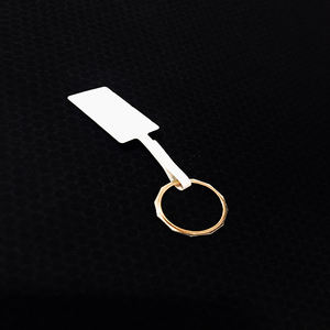 Etiqueta de seguridad de joyería RFID UHF PET antirrobo imprimible personalizada para gestión de joyería - Product Image 4
